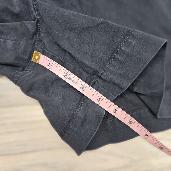 OLD NAVY Womens Black Perfect Shorts Khaki Chinos Size 6 - Picture 5 of 7